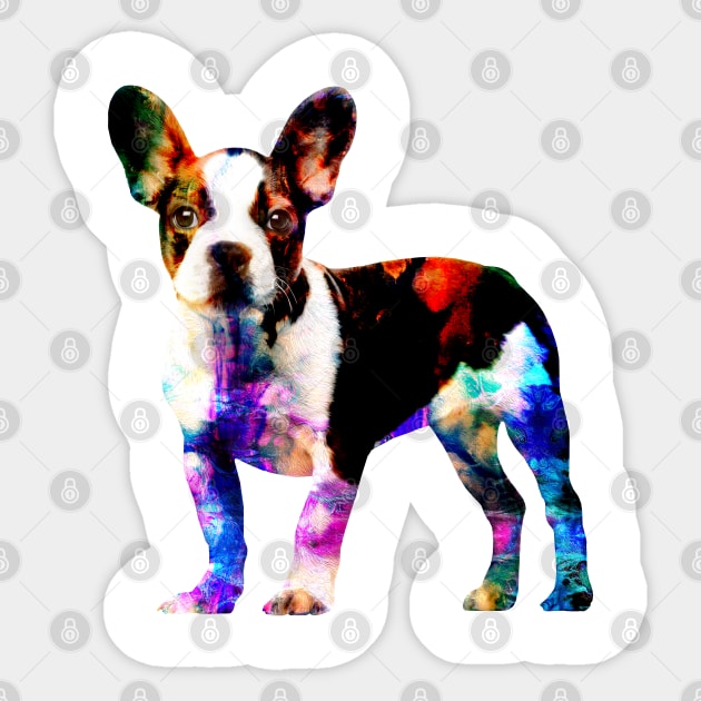 French Bulldog -Frenchie Dog Sticker by Nartissima